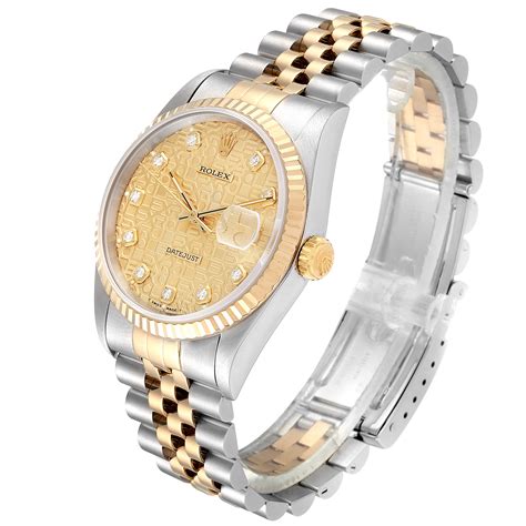 rolex datejust jubilee all diamond|Rolex Datejust 31 gold price.